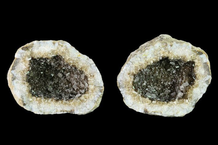 Keokuk Geode with Calcite Crystals - Missouri #135007